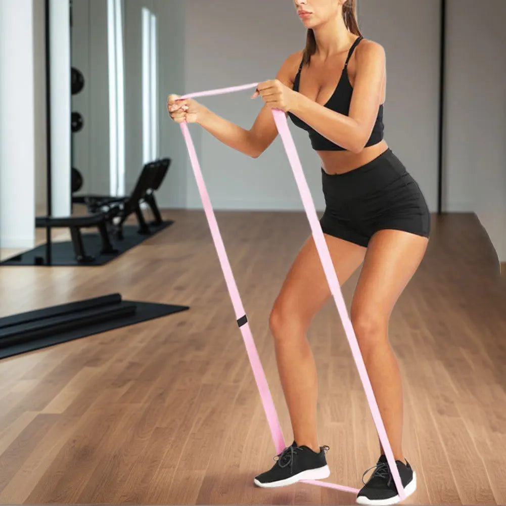 3Pcs Fabric Booty Long Resistance Bands Cloth Legs Butt Exercise Bands Elastic Hip Bands Fitness Workout Strength Training Loop